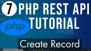PHP REST API Tutorial Step By Step 7 - Create Record Part 2