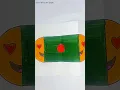 Flag for Bangladesh emoji Doms brush pen drawing