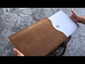 What fits inside the Flight Bag from Saddleback Leather Co