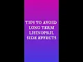Lisinopril long term side effects Must KNOW tips to avoid side effects