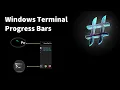 Windows Terminal Progress Bar