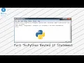 Python Training Part 14 Python Nested if Statements