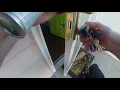 Larson Storm Door Deadbolt Latch Sticking Hanging Up Hard To Open Before Replacing Try This