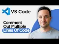 How to Comment out Multiple Lines of Code in Visual Studio Code 2026 Full Guide