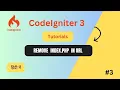 Remove index php from URL in CodeIgniter 3 Clean URL Configuration Tutorial