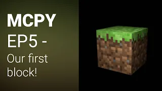 Minecraft clone in Python tutorial EP5 Our first block