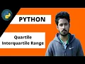 5 Data Science Bangla Quartile the Interquartile Range Measures of Spread using Python