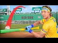 I Tried Hitting a Home Run OVER the Green Monster at Fenway Park