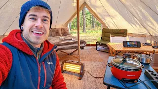 Camping PRECARIO VS Camping de LUJO 🏕️⚡