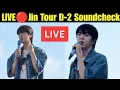 Download Lagu LIVE 🔴 Jin_Tour Soundcheck D-2 💜 BTS Jin Soundcheck Live Today 💜 BTS Jin Concert Today #bts #jin