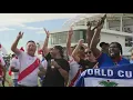 Thousands pack Nu Stadium for the Haiti vs Peru soccer game