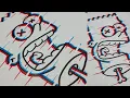 Drawing Bart Simpson Glitch Effect