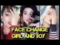 Face chang girl and boy tiktok challenge | tak tak tenu goriye | jassi gill \u0026 neha kakkar