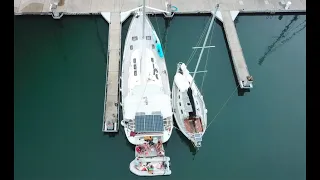 E28 Saved at Sea by a Real Norwegian Viking and Hanging out at Shelter Bay Marina