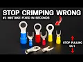Why 50 of All Crimp Connections Fail - Up or Down