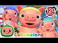 Download Lagu Three Little Pirate Pigs! | CoComelon | Animals for Kids | Sing Along | Learn about Animals