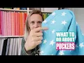 Magic tool against puckers in your quilt
