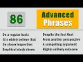86 C1 and C2 Level Advanced Phrases for Writing and Speaking