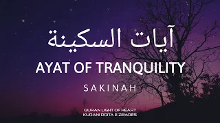 آيات السكينة بصوت القارئ عبدالرحمن مسعد وهزاع البلوشي وأحمد النفيس AYAT OF TRANQUILITY SAKINAH 