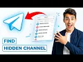 How to find private and hidden channel in Telegram Easiest Way 2026 Guide