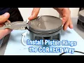 How to Properly Install Rings on a Piston