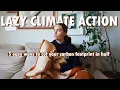 the EASIEST ways to cut your carbon footprint in half effective lazy climate action