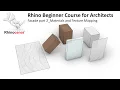 24 Rhino Beginner course for Architects - Facade Part 2