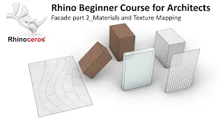 24 Rhino Beginner course for Architects - Facade Part 2