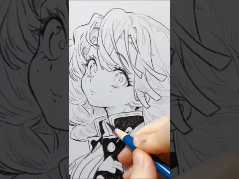 DRAWING MANGA CHARACTER #trending #drawing #animeeart #drawingprocess #sketch