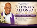 Live Stream of Funeral Service for Fr Leonard Alfonso