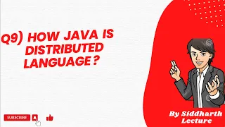 How java is distributed language Java Features Java Siddharth Lecture