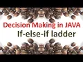 Else If ladder in JAVA
