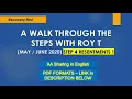 Step 4 Resentments Part 1 - A Walk through the Steps with Roy T AA 12 Steps Study with PDFs