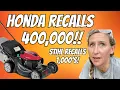 Download Lagu MASSIVE Honda Recall of Walk Behind Mowers and Pressure Washers! Stihl Recalls Chainsaws!