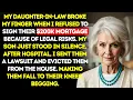 Download Lagu My Daughter-in-Law Broke My Finger Over a $200K Mortgage. After Hospital, I Sued and Evicted Them.