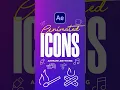 Easily Create Animated Icons in After Effects