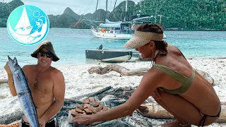 Beach cook up in paradise Episode 269 | Sailing Catalpa