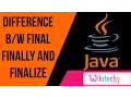 difference between final finally and finalize in java java interview questions wikitechy com