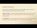 JavaScript Information on Variables in Telugu