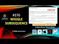 Wiggle Subsequence O n Solution with simple explanation LeetCode 376 Learn Overflow