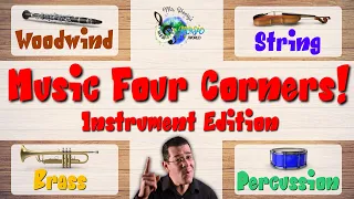 Download Four Corners Music Game: Instrument Identification Version | Classroom Brain Break MP3