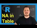Remove or Show NA Values in Table in R Examples table Function useNA Argument Missing Data