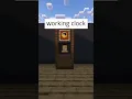 Working Redstone Clock Tutorial in Minecraft