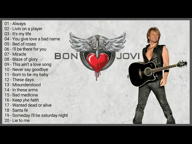 Download MP3 Best Of Bon Jovi - Greatest Hits Full Album