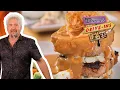 Guy Fieri Returns for MASSIVE Mile-High Meatloaf in NJ Diners Drive-Ins and Dives Food Network