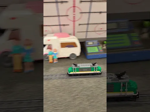 Lego Train goes fast