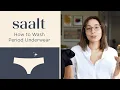 How to Wash Period Underwear