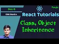 React Basic to Pro Bangla Tutorial - JavaScript Class Object Inheritance Discussion