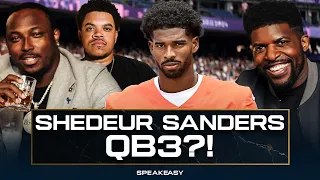 Shedeur Sanders DROPS TO QB3?!