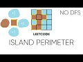 Island Perimeter LeetCode Interview Question Explanation